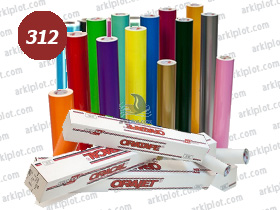 Oracal 651 - 312 Burgundy Brillo 1,26x5m.