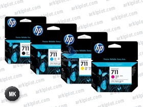 HP Nº711 negro 38ml.