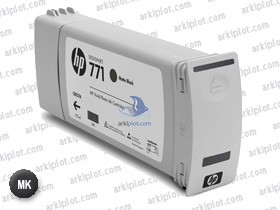 HP Nº771C negro mate 775ml.