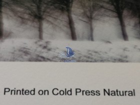Epson Cold Press Natural - Detalle de grano