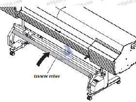 Roland TU4-54   TUC-4 Recogedor de material