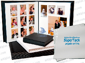 Hojas Bi-Adhesivas SuperTack pegado en Frío 31x32cm 100ud	