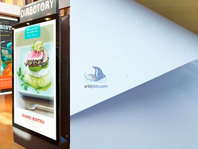 Arkicopy Backlit Coated Banner 500g 1,370x50m 