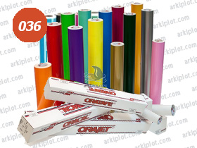 Oracal 651 - 036 Naranja Claro Brillo 1,26x5m.