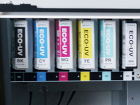 Tinta Roland ECO-UV5  Negro, 220cc