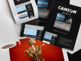 Canson Somerset Enhanced Watercolour 240g A3 Caja 100h