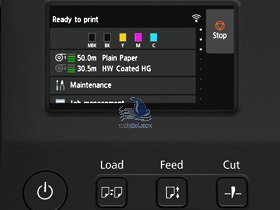 Canon TX-3200 - Detalle LCD